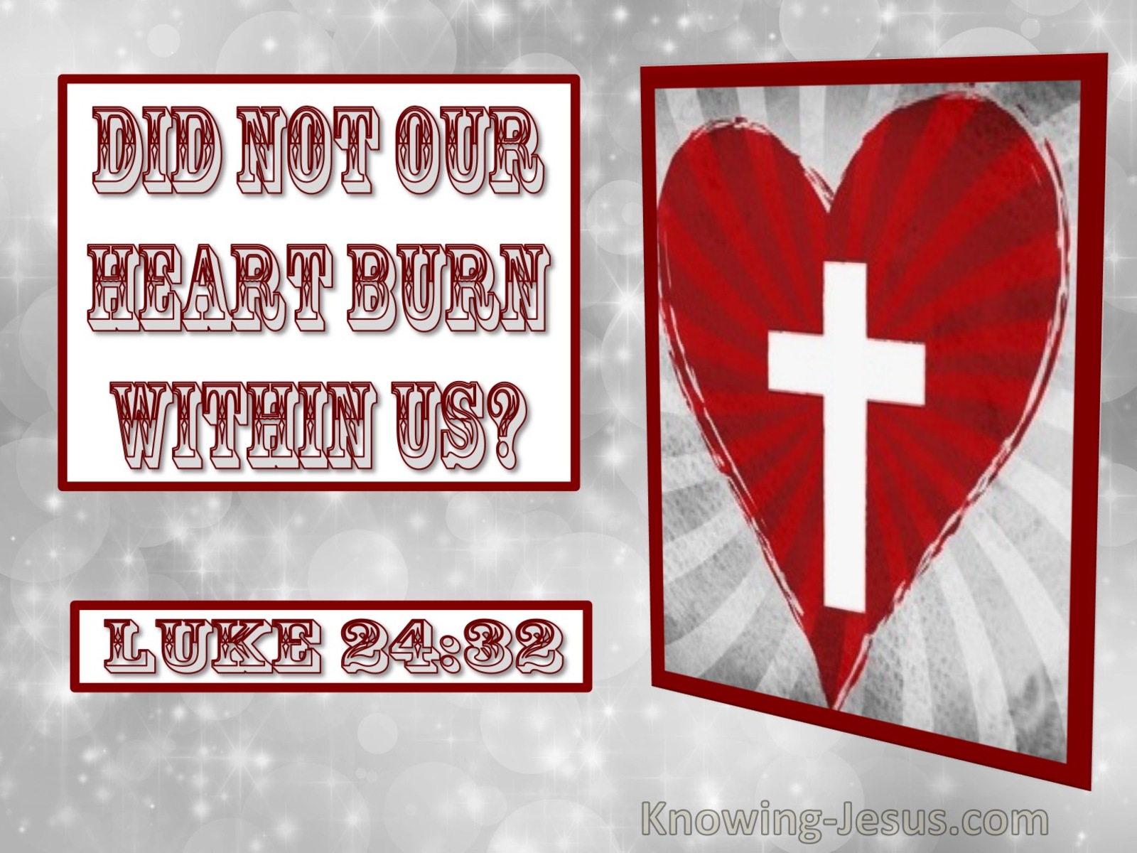 Luke 24:32 Did Not Our Heart Burn Within Us (utmost)03:22